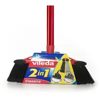 Vileda Besen 2in1 Classica Grau/Rot