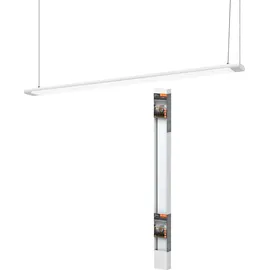 LEDVANCE Slab 1-flg. 1,2 m 40 W weiß Aluminium