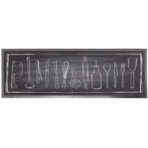 Primaflor Kitchen Tools Küchenläufer 50 x 150 cm schwarz