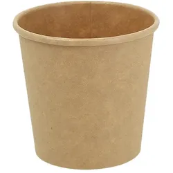 50 Stk. Kraft Kaffeebecher ECO plastic free Ref VBC024 Ref.VBC024