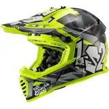 LS2 MX437J Fast Mini Evo crusher black h-v yellow