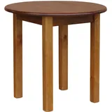 k koma Runder Kiefer Tisch Esstisch Küchentisch Speisetisch massiv Restaurant NEU Eiche (70 cm)