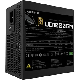 Gigabyte UD1000GM PG5 2.0 1000W ATX PCIe5.0 Netzteil 80+ Gold, voll modular