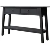 Tikamoon Thaki Konsolentisch 130 x 40 x 75 schwarz
