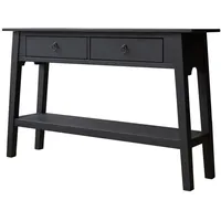Tikamoon Thaki Konsolentisch 130 x 40 x 75 schwarz