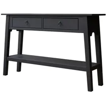 Tikamoon Thaki Konsolentisch 130 x 40 x 75 schwarz