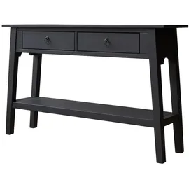 Tikamoon Thaki Konsolentisch 130 x 40 x 75 schwarz