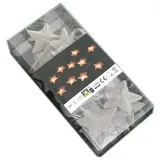 Giftcompany LED-Lichterkette geflochten 1,6 m Silberfarben