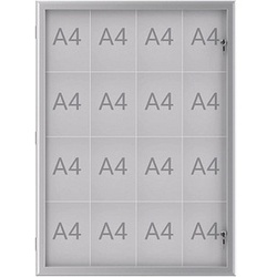 MAUL Schaukasten Excite alu 16x DIN A4
