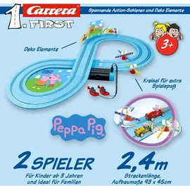Carrera FIRST Peppa Pig Kids GranPrix