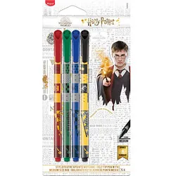 maped Harry Potter Fineliner farbsortiert 0,8 mm, 4 St.