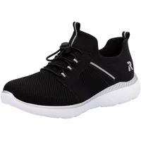 Rieker sport Slip-On Sneaker, Schlupfschuh, Halbschuh, Freizeitsneaker mit Anziehlaschen,