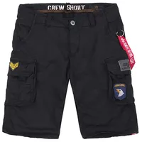 Alpha Industries Crew Patch Kurze Hose Black 31