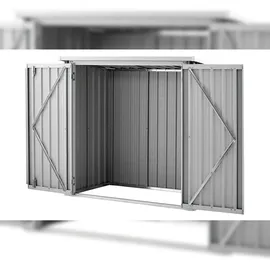 Aileenstore Geräteschrank 1,41 x 0,76 m Grau