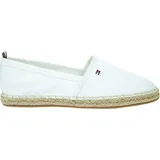 Tommy Hilfiger Basic Tommy Flat Stoffschuhe, Weiß (Ecru),