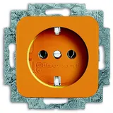 Busch-Jaeger 20 EUCKS-14-212 SCHUKO® Steckdosen-Einsatz mit erh. Berührungsschutz - orange
