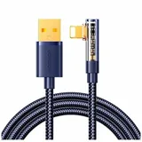 Joyroom Ladekabel Joyroom S-UL012A6 USB-A-Winkelkabel – Beleuchtung 2,4 A 1,2 m – blau