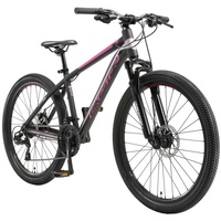Bikestar Mountainbike, 21 Gang Shimano RD-TY300 Schaltwerk, Kettenschaltung, schwarz