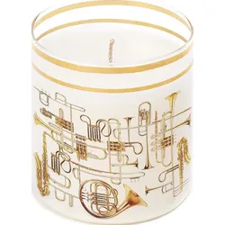 Toiletpaper Trumpets Kerze aus Glas