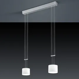 Bankamp Grazia 2-flg. 60 cm rund nickel matt