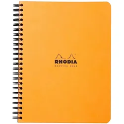 Rhodia 5x Meeting Book Rhodia A5+, mit Doppelspirale, 80 Blatt 90g - Sortiert 19341C