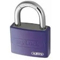 ABUS Vorhangschloss Aluminium 72/40 lila B/EFSPP