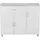 Wohnling Sideboard 90 x 75 x 30 cm Weiß