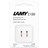 Lamy 1x2 LAMY Ersatzspitze red Stylus Zubehör, Rot