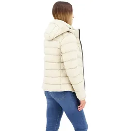 Superdry Damen. Fuji Steppjacke mit Kapuze Pelikan beige 36 - 36