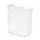 Emsa Optima rechteckig transparent weiß 1,6 l 2-teiliges Set