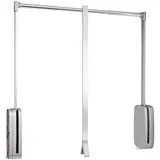 Emuca Kleiderlift für Garderoben Sling 60-83 x 0 x 0 Grau