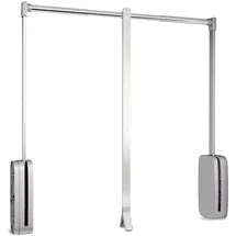 Emuca Kleiderlift für Garderoben Sling 60-83 x 0 x 0 Grau