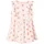 vidaXL Druckkleid Kinderkleid mit Rüschen Zartrosa 116 rosa