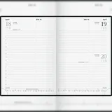 Glocken Buchkalender A5 2026 schwarz