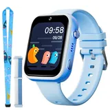 Save on OKYUK T45 Smartwatch Kinder, 4G Kinder smartwatch, GPS Tracker Kinder,Armbanduhr Kinder Junge,kinderuhr mit Video Phone Call, Nachrichten, Schulmodus, SOS-Funktion, Kamera und Schrittzähler (Schwarz) and more