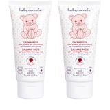 Babyclocke-Set, 2 Stück, beruhigend, Zinkoxid, 20% Zinkoxid, Creme zum Windeln, spendet Feuchtigkeit, beruhigt, schützt die Haut vor Rötungen. Natürliche Inhaltsstoffe - 2 x 75 ml