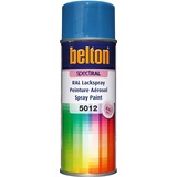 belton spectRAL Lackspray RAL 5012 lichtblau, glänzend, 400 ml - Profi-Qualität