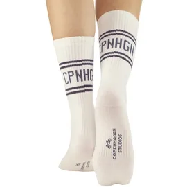 Copenhagen Studios Langsocken 2er Pack creme/weiß 35-38