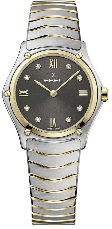 Ebel Damenuhr Sport Classic Lady 1216419A - silber
