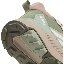 adidas Terrex Anylander Leather Mid Climaproof Wanderschuhe - Wonder Alumina / Off White / Halo Green - EU 38 2/3