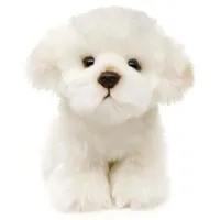 Uni-Toys - Malteser - 18 cm (Höhe) - Plüsch-Hund, Haustier - Plüschtier, Kuscheltier