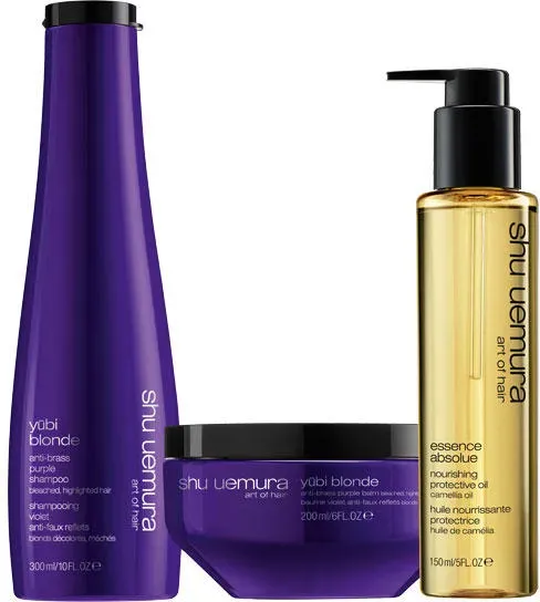 Shu Uemura yūbi blonde Cool Platinum Blonde Set