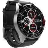 St. Leonhard Smartwatch mit Always-On-Display, Bluetooth, App, Herzfrequenz, IP68