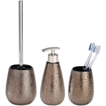 Wenko Badaccessoire-Set Braun