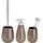 Wenko Badaccessoire-Set Braun