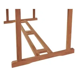 vidaXL Teak Gartentish 180 x 90 x 75 cm natur
