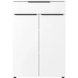 Germania Mailand Aktenschrank 80 x 40 x 120 cm weiß