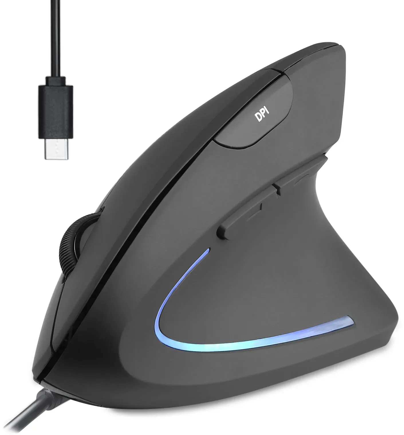 PERIMICE-513 - Kabelgebundene ergonomische Maus