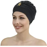 Fashy Badehaube mit Schlangen Accessoire schwarz 3483 20