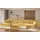 Fun Möbel Wohnlandschaft Sofa U-Form Modulsofa-Set 6-teilig SANDE Stoff Raven Honiggelb - Gelb